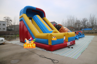 inflatable dry slide QILE-S001