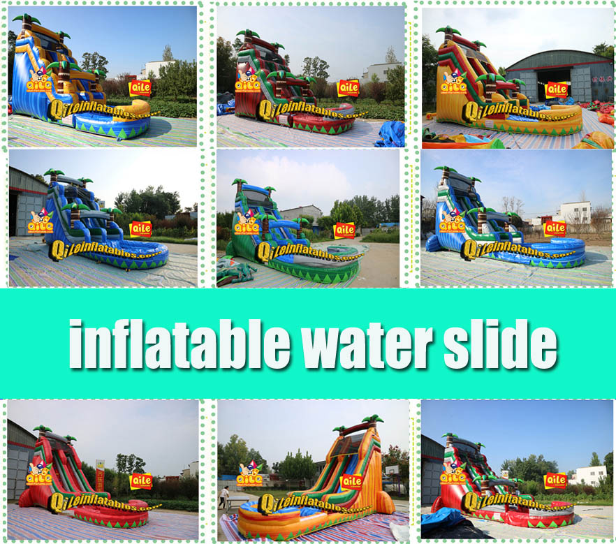 inflatable water slide