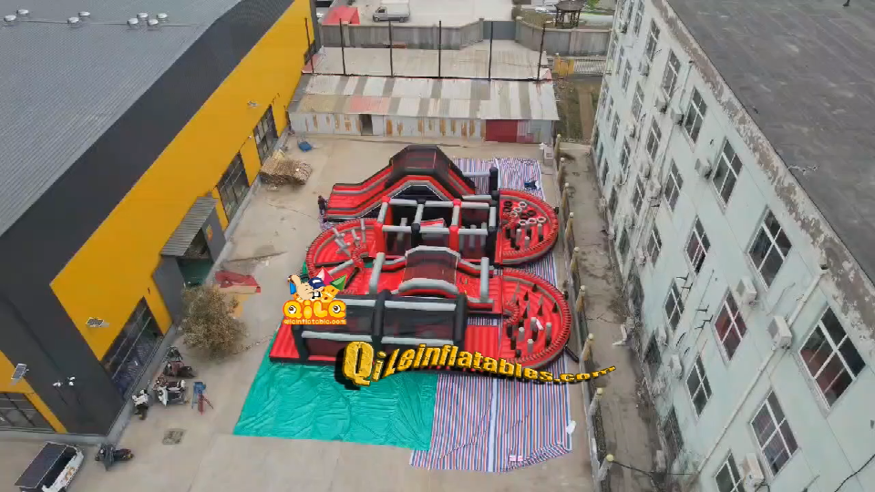 large obstacle test